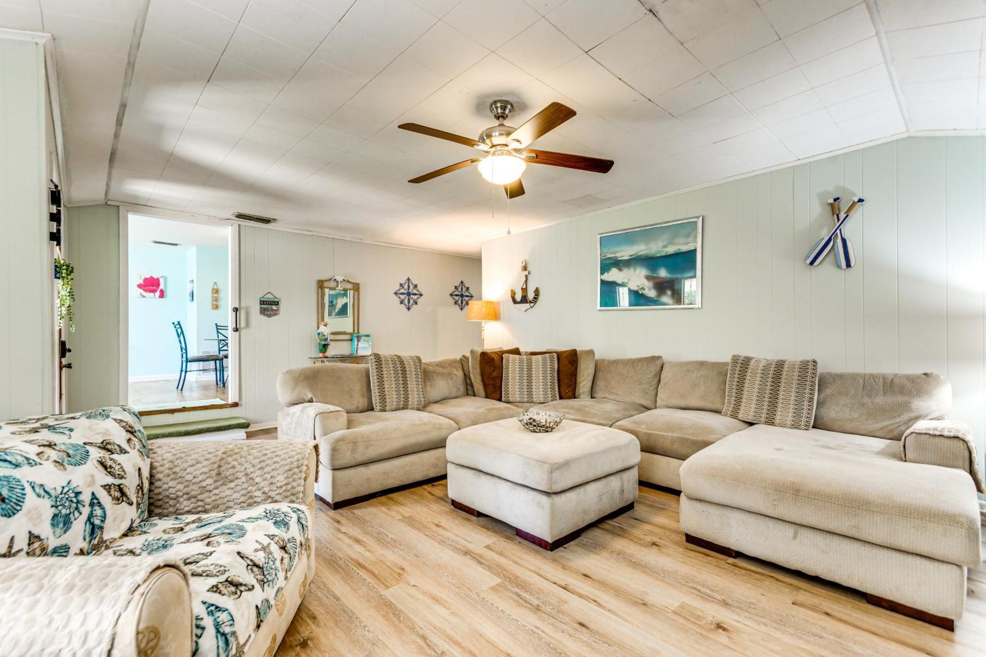 Fort Walton Coastal Retreat With Yard Walk To Beach Fort Walton Beach Esterno foto