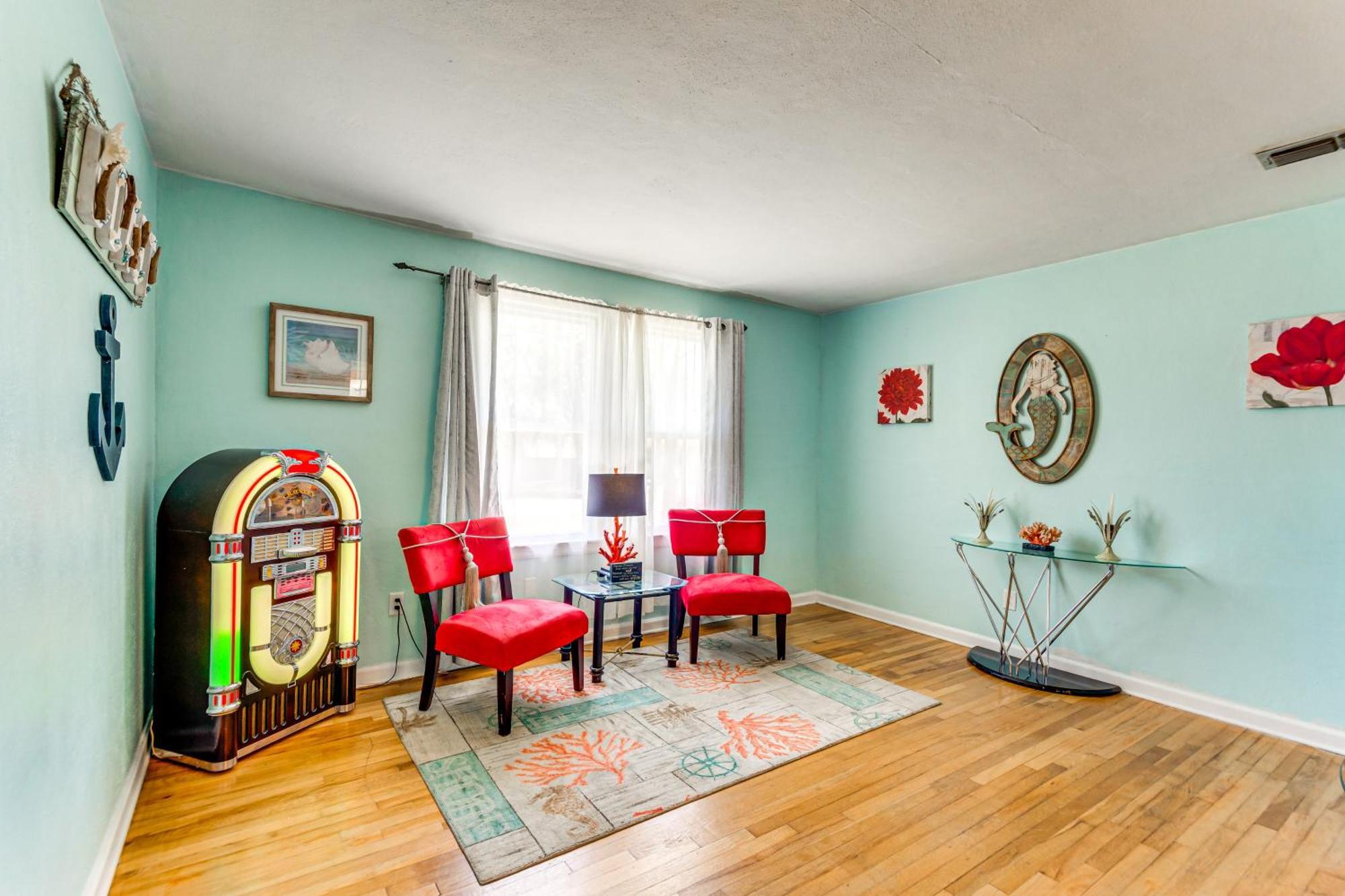 Fort Walton Coastal Retreat With Yard Walk To Beach Fort Walton Beach Esterno foto