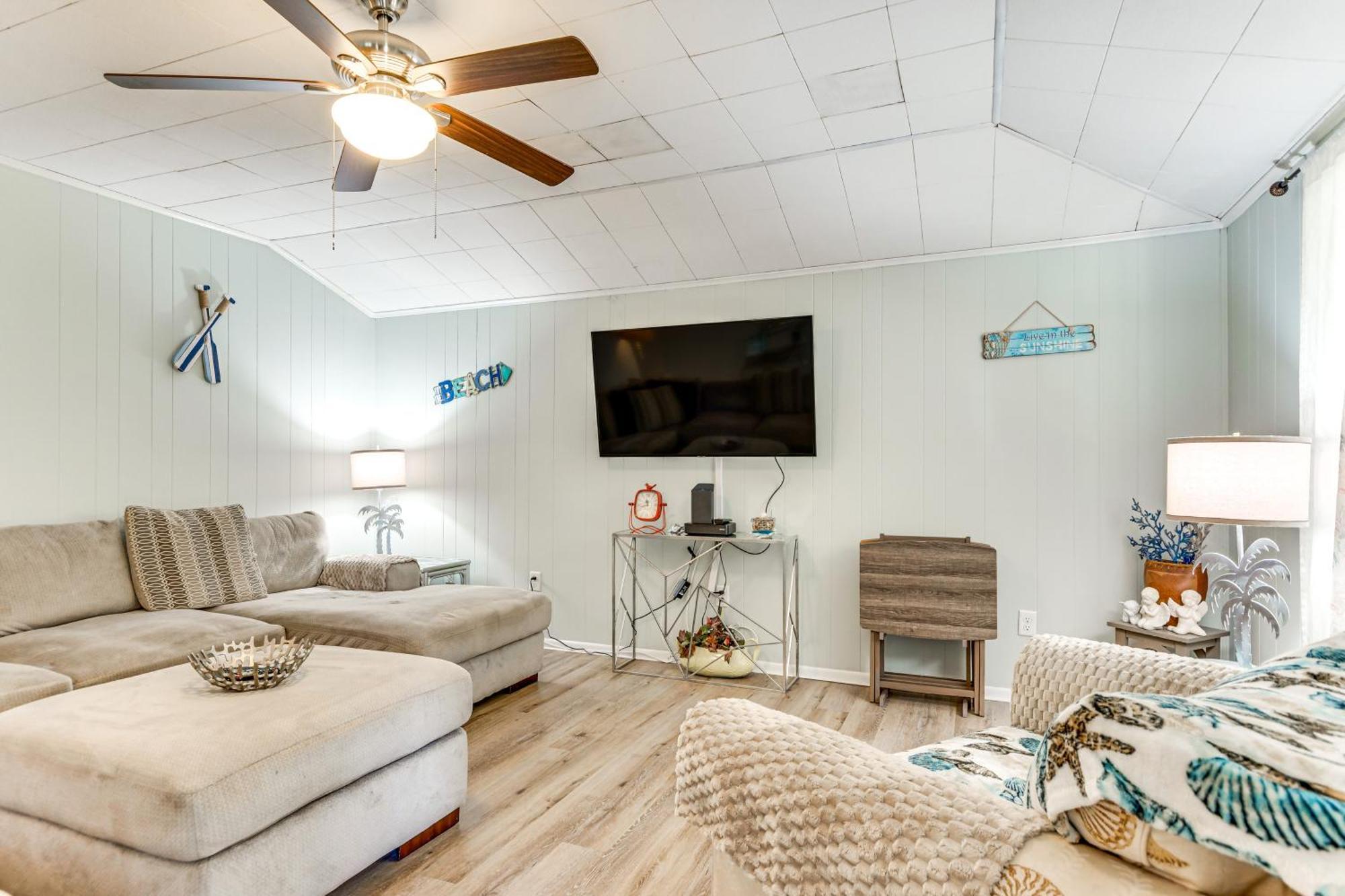 Fort Walton Coastal Retreat With Yard Walk To Beach Fort Walton Beach Esterno foto