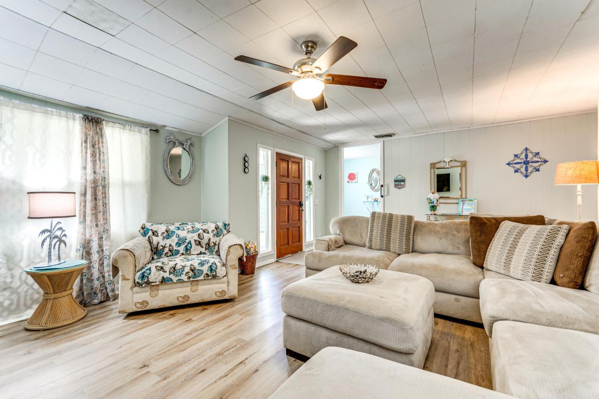 Fort Walton Coastal Retreat With Yard Walk To Beach Fort Walton Beach Esterno foto