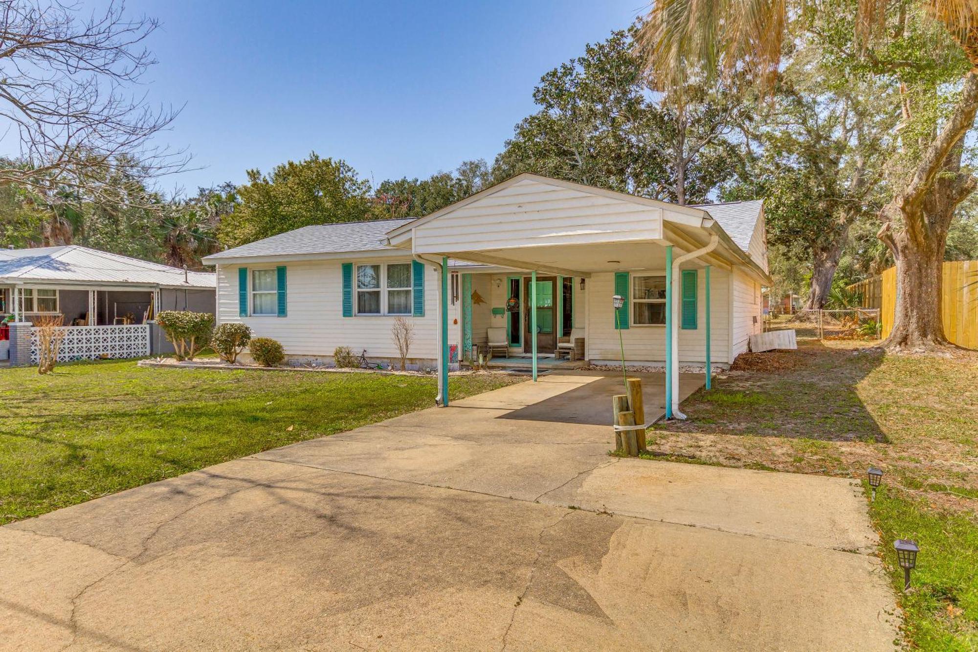 Fort Walton Coastal Retreat With Yard Walk To Beach Fort Walton Beach Esterno foto
